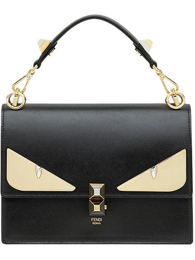 Fendi Bag Bugs Shoulder Bag In Black