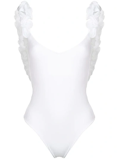 La Reveche Nabila Swimsuit In White