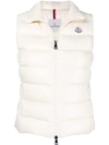 Moncler Padded Zipped Vest - Neutrals