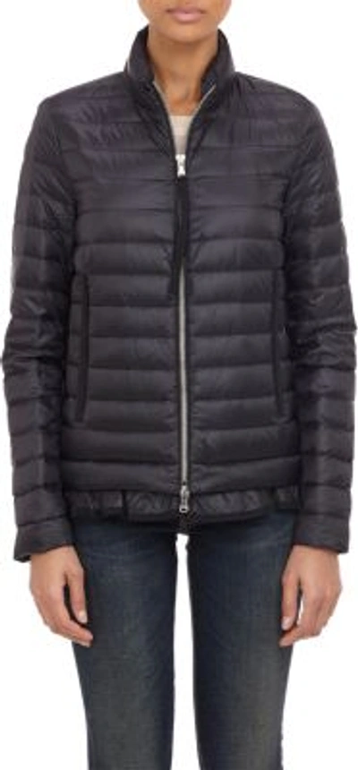 Moncler Ruffle Hem Puffer Jacket | ModeSens