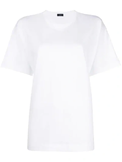 Joseph Drop Shoulder T-shirt In White