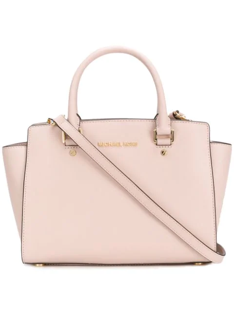 Michael Michael Kors 'selma' Handtasche In Pink | ModeSens