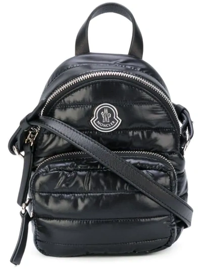 Moncler Georgine Quilted Backpack In Black