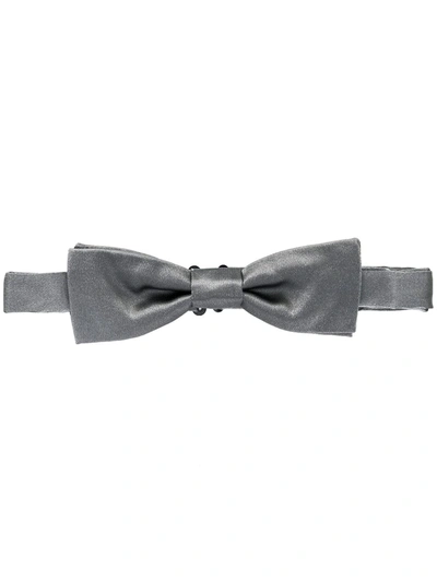 Dolce & Gabbana Classic Bow Tie In Grey