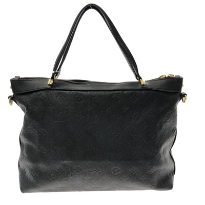 Pre-owned Louis Vuitton Bastille Black Leather Tote Bag ()