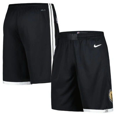 Nike Men's  Black Memphis Grizzlies 2023/24 City Edition Swingman Shorts