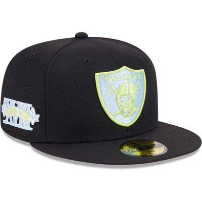 New Era Black Las Vegas Raiders Multi 59fifty Fitted Hat