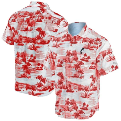 Tommy Bahama Red Cincinnati Bearcats Tropical Horizons Button-up Shirt