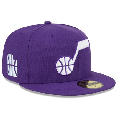 New Era Purple Utah Jazz 2023/24 City Edition Alternate 59fifty Fitted Hat