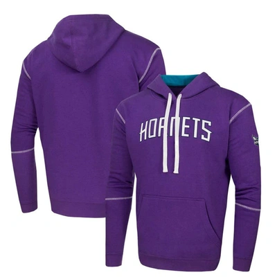 Stadium Essentials Unisex Purple Charlotte Hornets Monument Pullover Hoodie