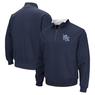 Colosseum Navy Colorado School Of Mines Orediggers Tortugas Quarter-zip Top