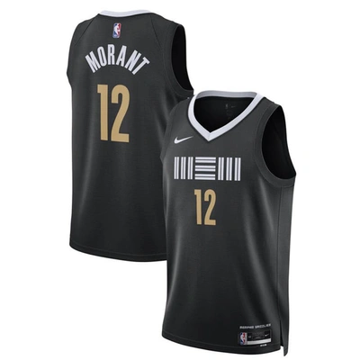 Nike Unisex  Ja Morant Black Memphis Grizzlies 2023/24 Swingman Jersey
