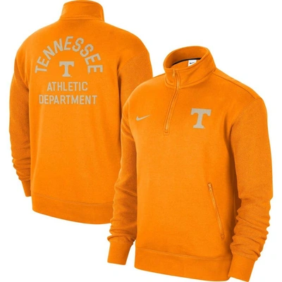Nike Tennessee Orange Tennessee Volunteers Campus Athletic Department Quarter-zip Sweatshirt