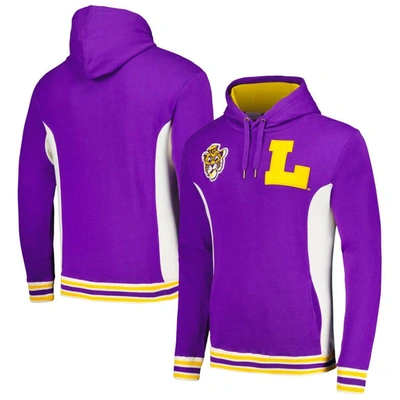 Mitchell & Ness Men's  Purple Lsu Tigers Team Legacy French Terry Pullover Hoodie