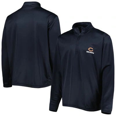 Dunbrooke Navy Chicago Bears All-star Tech Quarter-zip Top