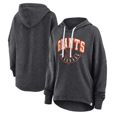Fanatics Branded Heather Charcoal San Francisco Giants Luxe Pullover Hoodie
