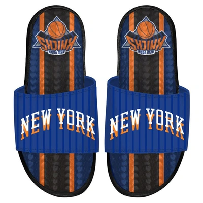 Islide Black New York Knicks 2023/24 City Edition Gel Slide Sandals