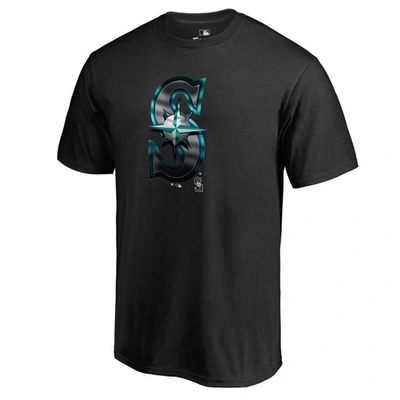 Fanatics Branded Black Seattle Mariners Midnight Mascot T-shirt