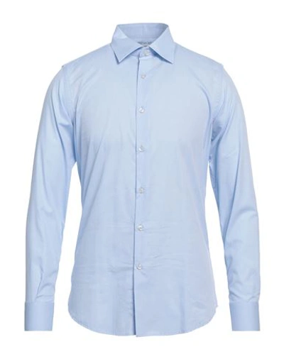 Primo Emporio Man Shirt Sky Blue Size 4xl Cotton