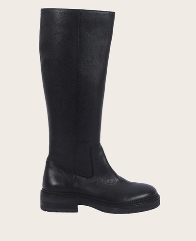 Gentle Souls Wendy Leather Tall Boot In Black