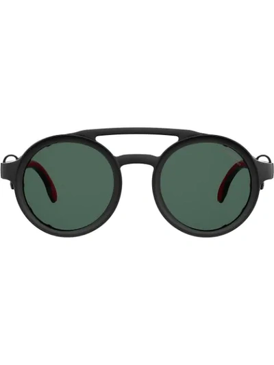 Carrera Round Aviator Sunglasses - Black