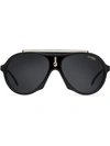 Carrera Pilot Frame Sunglasses In Black