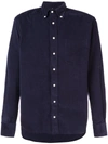 Gitman Vintage Corduroy Shirt - Blue