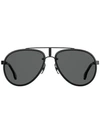Carrera Aviator Shaped Sunglasses - Grey