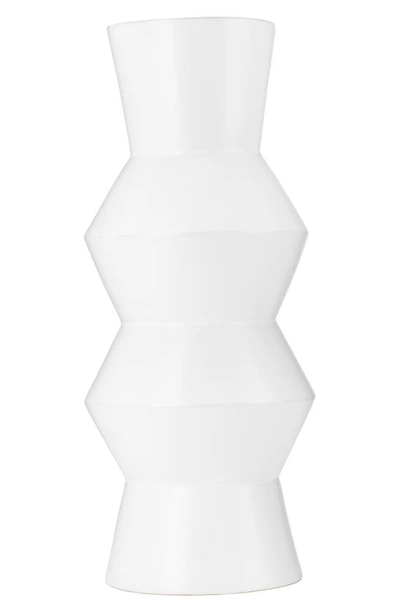 Sagebrook Home Ceramic 17-inch Vase In White