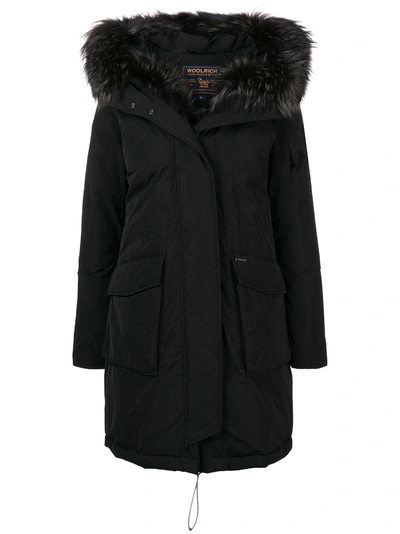 Woolrich Padded Down Parka - Black
