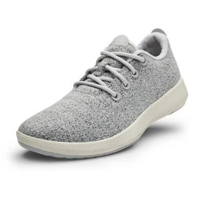 Allbirds Men's Wool Runner Mizzles In Light Grey