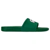 Lacoste Men's Fraisier Slide Sandals In Green Size 8.0