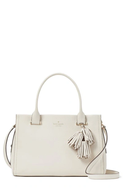 Kate Spade Palmer Drive Maryam Convertible Top-handle Bag In Parchment.