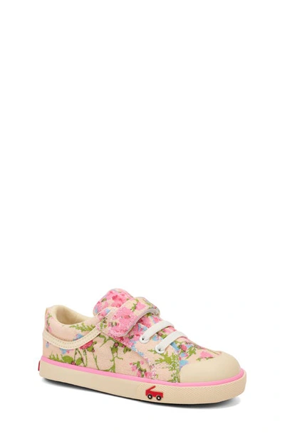 See Kai Run Kristin - Beige Floral See Kai Run Kristin - Beige Floral