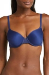 Chantelle Lingerie C Jolie Comfort Convertible T-shirt Bra In Blue Danube