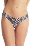 Hanky Panky Print Lace Low Rise Thong In A To Zebra