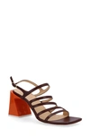 Alohas Aubrey Strappy Sandal In Brown