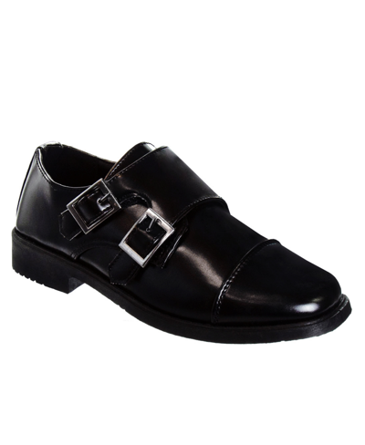Josmo Kids' Little Boys Monk Dress Shoes In Black