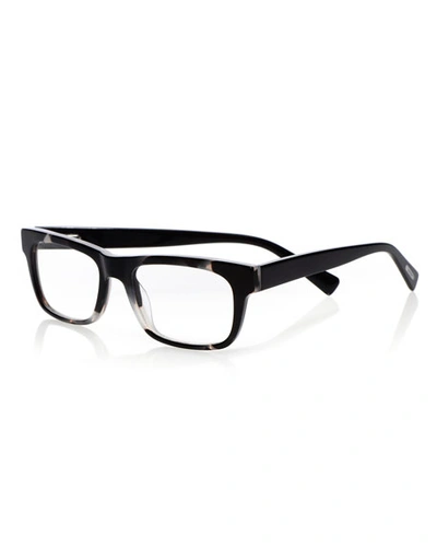 Eyebobs Style Guy Rectangle Acetate Reading Glasses In Black