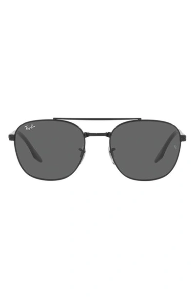 Ray Ban 58mm Square Sunglasses In Black