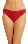 Chantelle Lingerie Soft Stretch Thong In Passion Red-me