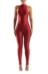 Naked Wardrobe The Sleek Bodysuit In Red