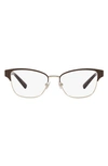 Tiffany & Co 52mm Cat Eye Reading Glasses In Pale Gold