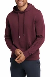 Tommy John French Terry Pullover Hoodie In Winetasting