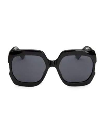 Dior Gaia 58mm Square Sunglasses In Black