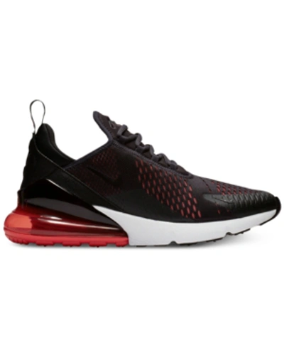 Nike Men's Air Max 270 Casual Sneakers From Finish Line In Oil Grey/oil Grey-habaner