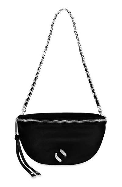 Rebecca Minkoff City Nylon Belt Bag In Black