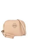 Tory Burch Mcgraw Leather Camera Crossbody In Pink