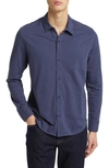 Goodlife Sea Wash Button-up Shirt In Midnight