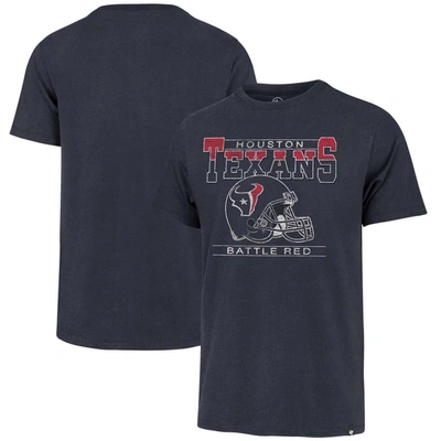 47 ' Navy Houston Texans Time Lock Franklin T-shirt